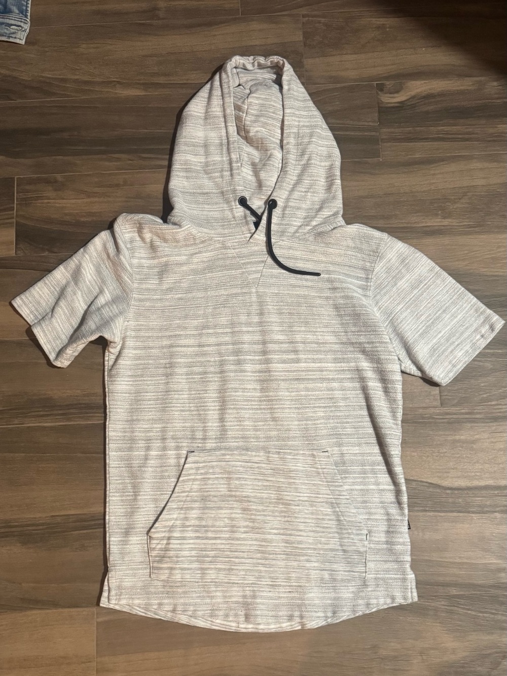 CSG Light Heathered Gray Short Sleeve Hoodie